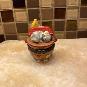 Vintage Midwest of Cannon Falls Noah’s Ark Trinket Box